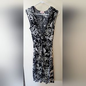 Candies Black and White Floral Dress | Color: Black and White | Size: M